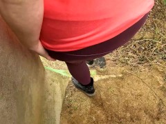 Loud titslapping at construction site - Screenshot 16 of 16 - Big Tit Slap