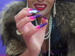 Bend over for My stiletto nails! (preview)