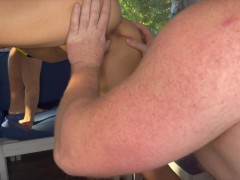 Fitness Babe Double Stuffed & Creampied while Eating Butt - Screenshot 4 of 16 - Slim