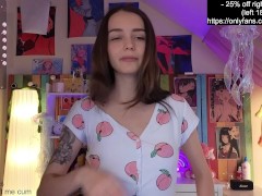 naked cute girl made me cum hard