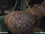 Preview 2 of Tatted teen Sara Jade fucked raw and Facialed
