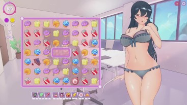 TSUNDERE MILFIN [HENTAI game] my muslim boss's underwear