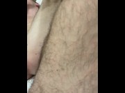 Preview 1 of Super cute twink fucked raw and cum on the face