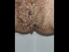 Delicious hairy pussy pissing mega close up - Screenshot 5 of 16 - Wet Hair
