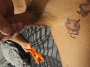 Preview 5 of Big brown cock Explodes