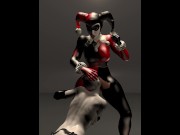 Preview 2 of Harley Quinn fucks with Catwoman after a fight