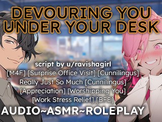 MfF - Devouring You Under Your Desk 😈🥵❤️‍🔥 m4f erotic asmr audio roleplay for women Video