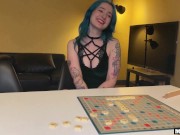 Preview 1 of Scrabble player Khalamité gets secretly fucked for cheating!!!