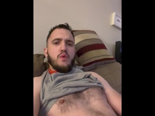 Bearded Hung Handymen Cum after Work Uncut Dick