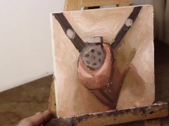 Wet Femboy Layer and Chastity Belt - JOI of Painting Episode 120