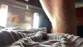 Big Leaking From Dildo Slamming My Ass