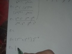 Resolviendo problemas de teoría de exponentes para mis pastrulos