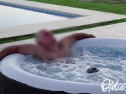 Preview 5 of i'm relaxing at the jacuzzi waiting for you