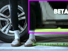 JOI Shoe Removal Sock Gas Station Goddess Chloe Love