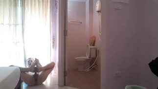 self footjob  toilett  banghladesh