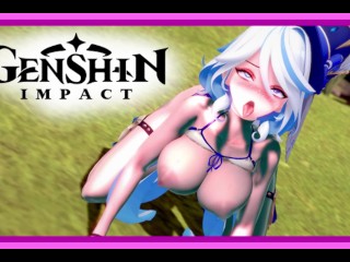 Genshin Impact - Focalors is Desperate for you