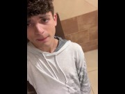 Preview 3 of Twinks Caught In Mall Bathroom