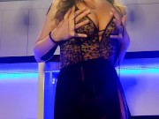 Preview 2 of She came to Dance and ended up with Cum on her Tits