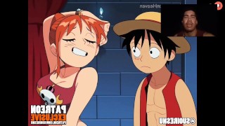 NAMI TRY TO TAKE Luffy's TREASURE AND SCOOBY DOO HAS AN ORGY WITH HER UNCENSORED HENTAI FRIENDS