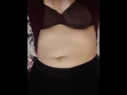 Preview 2 of Curvy girl playing with phat pussy!  Edging, fingering, teasing