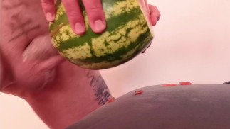 Wassermelonen-Spaß