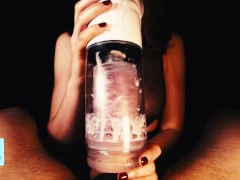 Messy 💦 POV post orgasm torture with XSPACECUP mastubator after long edging - Part 2 - Screenshot 7 of 16 - Nice Tits