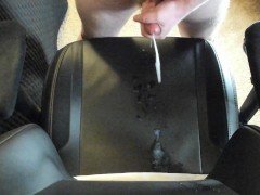 Massive CumShot by redhead after edging for hours