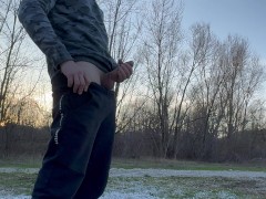 I got horny then I jerked off in a public park