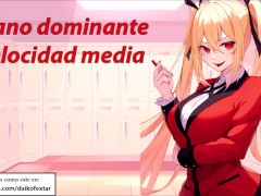Roleplay JOI Hentai en español. Kakegurui.