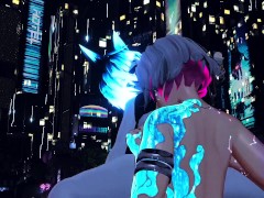 CYBER GIRL MILKS VRCHAT FEMBOY IN BACK ALLEY [RileyZenko ft. TishVR]