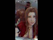 Preview 6 of FF Aerith Flimed Taking A BBC From Behind