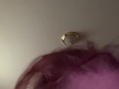 Fun with 11 inch dildo fun