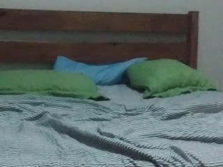 Naughty pirate sails in my ass and fucks me in my own bed bareback leaving me covered in cum
