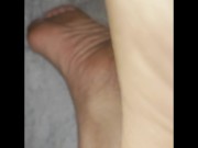 Preview 4 of Showing Off My Feet Then Cumming on Them | FOOT CUMSHOT