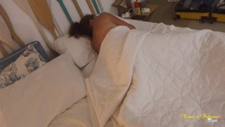 Stepmom Wakes Up To Her Stepson's Hard Cock While She Confused Him With His Father