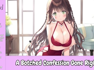 A Botched Confession gone right [tsundere] [erotic Audio for Men]