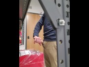 Preview 2 of Watch my cock get stroked at work