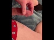 Preview 4 of Gooning My Big Cock Edging Out Epic Cum Shot