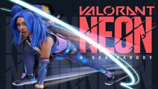 As The Valorant's NEON Phoebe Kalib Is Unable To Restrain Her Electric Lust