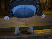 Preview 3 of LEILAWET 1 best girl for pissing jeans in public