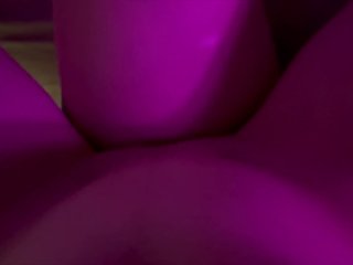 Screen Capture of Video Titled: I was so horny that I had to her leg until I cum