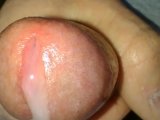 Look at my cock  close up  and enjoy a slow motion cumshot