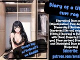 Diary of A Literal Cum Rag | Audio Roleplay
