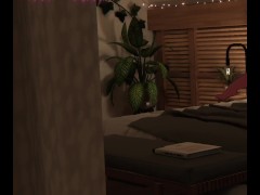Peeping tom watches me get off