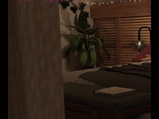 Peeping tom watches me get off
