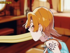 Nami sucks Luffy Hentai Blowjob Cartoon One Piece