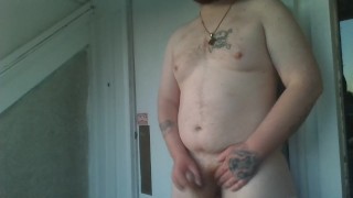Naked in broad daylight almost caught lol