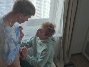 Preview 6 of juicy fucked twink's tight asshole and cum in the ass