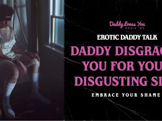 Daddy Talk: Religious Stepfather Fucks you for Wearing Mommys Clothes