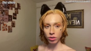 Cat boy hard fucking